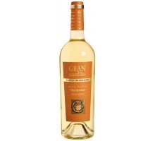 Вино белое полусухое Gran Castillo Selection Chardonnay 0.75л (4740158002773)