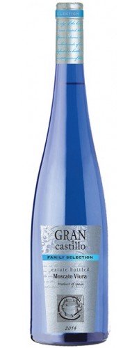 Вино белое полусухое Gran Castillo Selection Moscato Viura 0.75л
