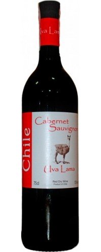 Вино красное сухое Uva Lama Cabernet Sauvignon 0,75л