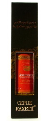 Вино Сердце Кахетии Хванчкара красное полусладкое 0.75 л 11.5% 