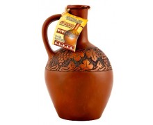 Вино красное сухое Ijevan Тнакан керамика кувшин с ручкой 0.75 л (4850001032229)