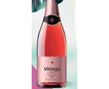 Вино игристое Cava Visiega розовое брют 0,75л