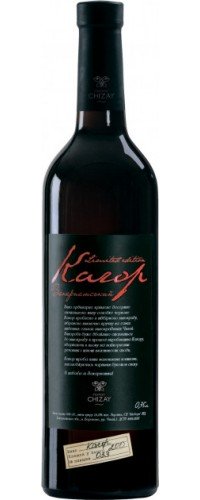 Вино Chateau Chizay Кагор Закарпатский красное десертное 16% 0.75л (4820001632705)