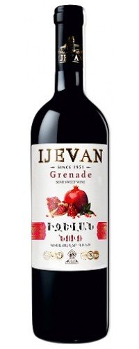 Вино плодовое красное полусладкое Ijevan (Иджеван) Гранат 0.75 л (4850001035480)