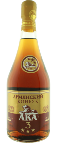 Коньяк АКА 3 года 40% 0.5 л (4820135490165)