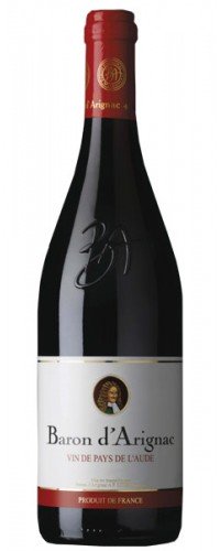 Вино Барон д'Ариньяк (Baron d'Arignac) красное сухое 0,75л