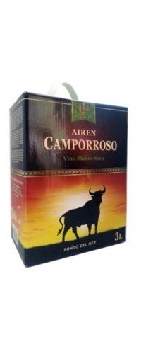 Вино белое сухое Кампорросо Айрен 3 л