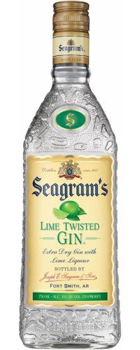 Джин Seagram's Twisted Gin Lime 35% 0,75л (080432401606)