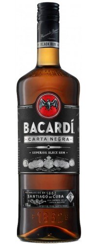 Ром Бакарди Карта Негра (Bacardi Carta Negra) 1л (5010677035811)