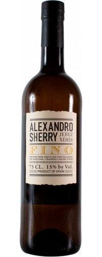 Херес Alexandro Fino (Алехандро Фино) 0.75 л 15% (8437012433281) 