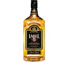 Виски Label 5  0,5л