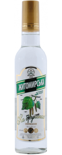 Водка Житомирская на березовых почках Классическая 40% 0.7л (4820001621198)
