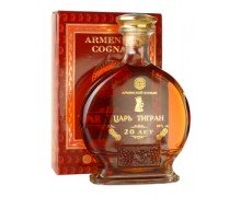 Brandy "King Tigran" 20 y.o. in gift box 0.5L