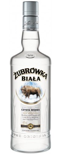 Водка Zubrowka Biala (Зубровка Белая) 1 л 40% (5900343001939)