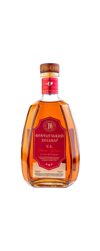 Cognac "French Boulevard" V.S. 3 years old 0.5L (4820213961075)