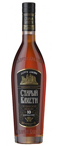 Грузинский коньяк Старый Кахети 10 летний 0.5л (4860013080682)