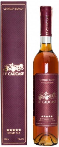 Коньяк Teliani Valley (Телиани Вели) Le Caucase 5 лет 42% алк. 0.5л