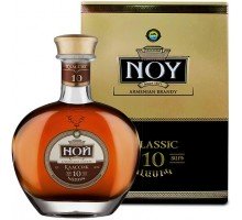 Коньяк Ной Классик 10 летний в подарочной упаковке 0,5л
