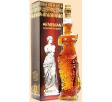 Коньяк Армянский "Афродита" 5 лет выдержки в коробке 0.5л (4850015310245)