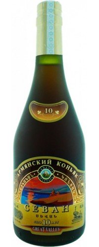 Коньяк Great Valley Севан 10 летний 40% 0,7л