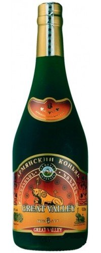 Коньяк Great Valley 6 летний 40% 0,25л