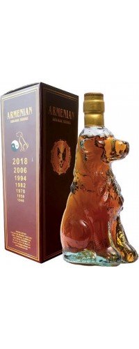 Коньяк Армянский "Собака" 5 летний 40% 0.5л в коробке (4850015317541)
