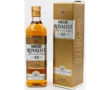 Виски Barclays Royalist Роялист 12YO 40% 0.7 л (5038342511231)