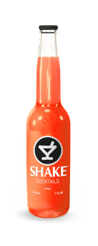Упаковка слабоалкогольного напитка SHAKE SPRIZZ 7% 0.33 л х 24 бутылки (4820097898504) 