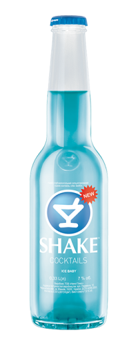 Packing low-alcohol drink SHAKE Ice Baby 7% 0.33 L x 24 bottles (4820097897903)